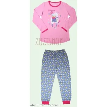 Dívčí pyžamo Dívčí pyžamo Wolf vel. 134 růžová