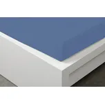 Tibex Prostěradlo JERSEY 210g/m2 modrá 180 x 200 cm