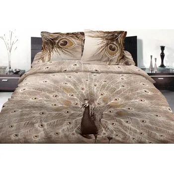 Bytový textil Tibex Povlečení PÁV 70 x 90 + 140 x 200 cm