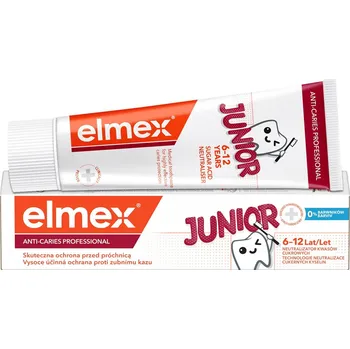 zubní pasta elmex Junior Anti-Caries Professional dětská zubní pasta pro děti ve věku 6–12 let