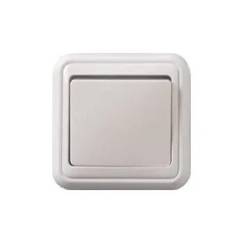 vypínač Vypínač č.1 PANELÁK bílý, na omítku