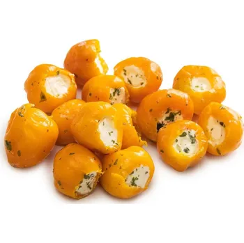 Rohlik.cz Oranžové papriky plněné sýrem v oleji