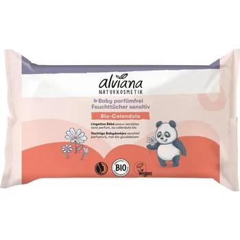 Hygienický ubrousek Alviana BIO Vlhčené ubrousky měsíček