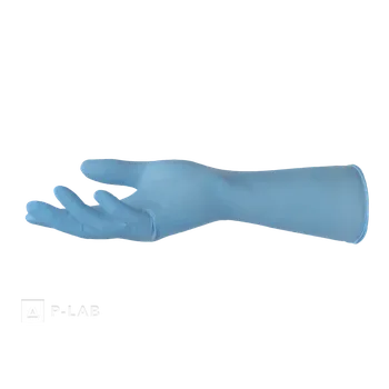 Pracovní rukavice Rukavice vyšetřovací nitrilové duoSHIELD™ PFT Nitrile modré | SHIELD SCIENTIFIC (Velikost: M, Balení (ks): 200, Balení: Krabice, Pozn.: -)