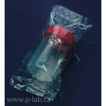 Sterilní nádobka (Objem (ml): 120, Materiál: PP, Způsob balení: hromadně, Balení (ks): 300)