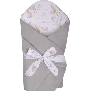 Zavinovačka DUETBABY zavinovačka VELVET Šedá Husy