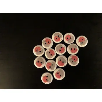 Knoflík Tibex Knoflík KOČIČKA S KLUBÍČKEM