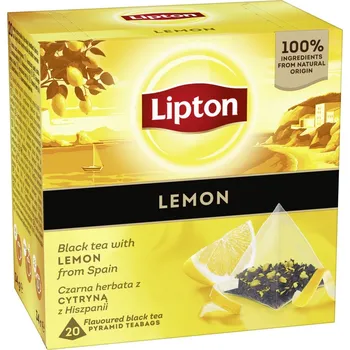Čaj Lipton Black Lemon Pyramid