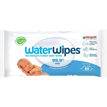 Vlhčený ubrousek Waterwipes Vlhčené ubrousky bez obsahu plastů 60 ks