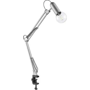 Lampička Leuchten Direkt Leuchten Direkt 14773-55 - Stolní lampa s klipem TURN ME 1xE27/60W/230V chrom + záruka 3 roky