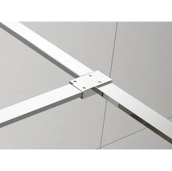 Esca T- spojka vzpěr, chrom ES7510