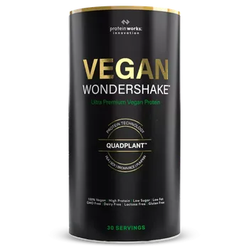 Protein Vegan Wondershake - The Protein Works Příchuť: vanilkový krém