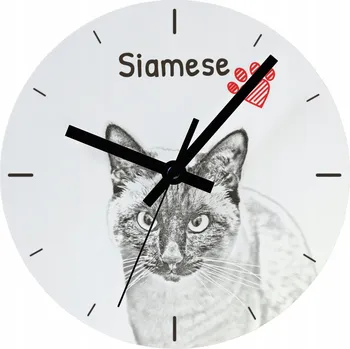 Hodiny Nástěnné hodiny Art-Dog bílé 20 cm