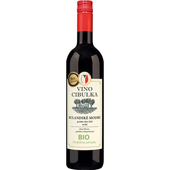 Víno Vino Cibulka BIO Rulandské modré 2023 pozdní sběr