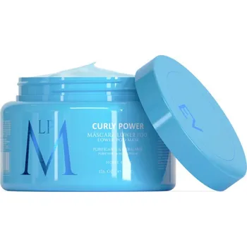 Vlasová regenerace Evan Curly Power LP Lower Poo Mask - hydratační a výživná maska ​​na kudrnaté vlasy, 500 ml
