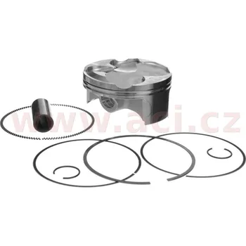 Píst motoru pístní sada C průměr 76,97 mm (Yamaha), METEOR PISTON YAMAHA WR 250 F 2015-2017