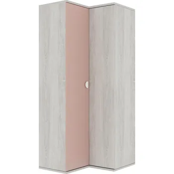 Dětská skříň Dětská šatní skříň rohová růžová, cascina Mety ring