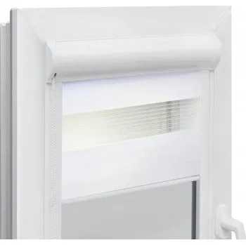 Roleta Roleta Den a Noc v hliníkové kazetě Elite řada skandinávská bílá