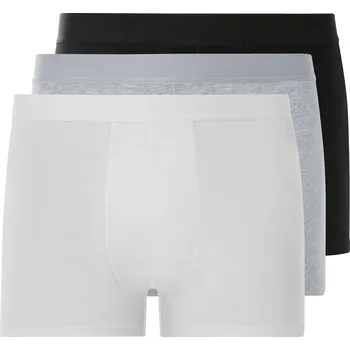 Boxerky LIVERGY® Pánské boxerky XXL, 3 kusy (černá/šedá/bílá, 9/3XL)