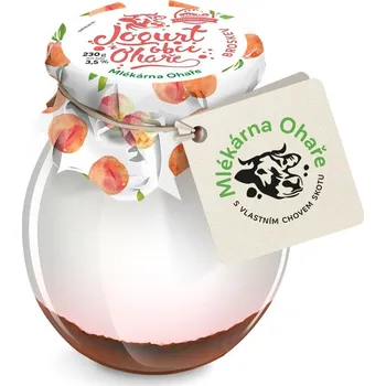 Mlékárna Ohaře Jogurt broskvový