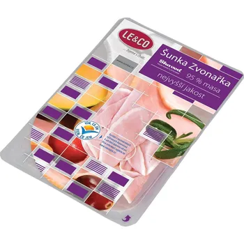 LE&CO Šunka Zvonařka nejvyšší jakosti s obsahem masa 95 %