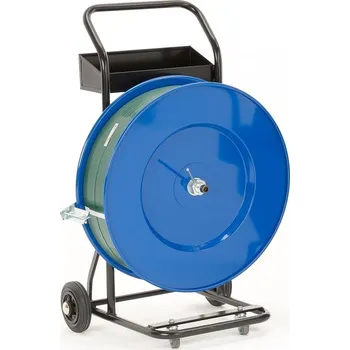 Stahovací páska Odvíječ na PET a ocelovou pásku, 4 kola