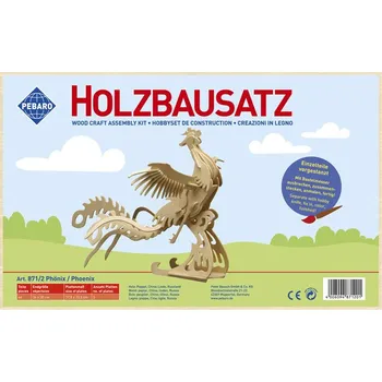 ostatní stavebnice Pebaro - stavebnice dřevěná - fénix