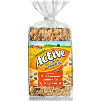 Bonavita Active Knäckebrot dýňová semínka a sýr