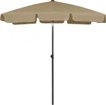 vidaXL Plážový slunečník taupe 180 x 120 cm