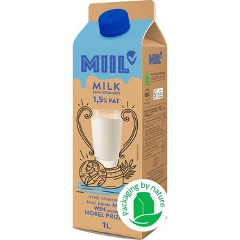 Mléko Miil Čerstvé mléko polotučné 1,5 % tuku