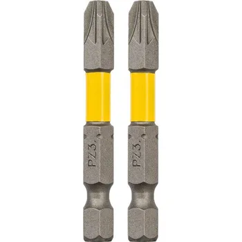 Bit STANLEY Šroubovací magnetický bit ScrewLock PZ3x50mm, 2ks