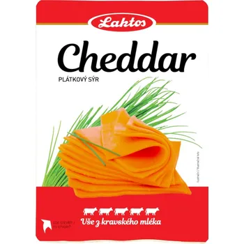 Laktos Cheddar 50% plátky