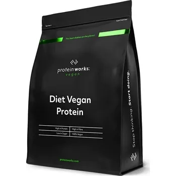 Protein Diet Vegan protein - The Protein Works Příchuť: čokoládové hedvábí