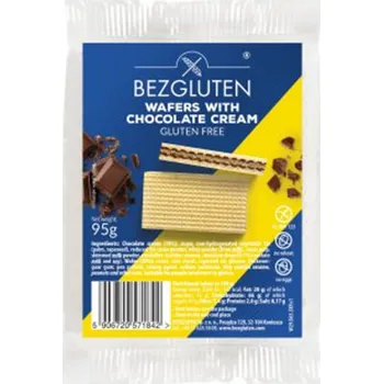 BEZGLUTEN Oplatky s příchutí čokoládovou bez lepku 95&nbsp;g