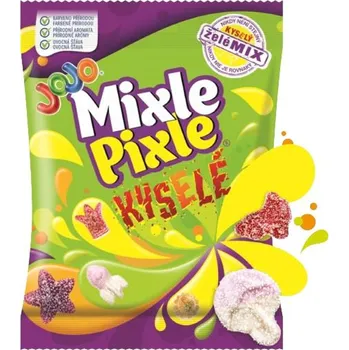 Cukrovinka Jojo Mixle Pixle Kyselé želé bonbóny s ovocnými příchutěmi