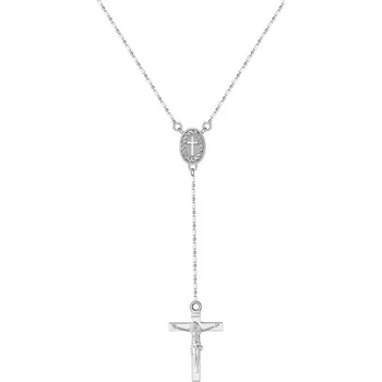 Přívěsek Majya Stříbrný řetízek s přívěskem CHRISTO Ag/; ≤4,37 g 11388