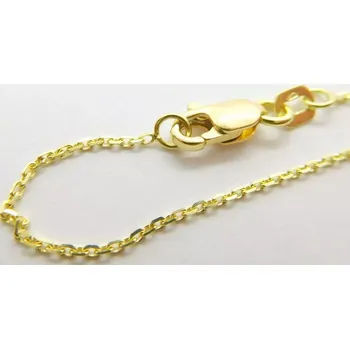 Řetízek Klenoty Budín Zlatý pevný přívěskový řetízek ze žlutého zlata 45cm 585/1,82gr 3640035 (Klenoty Budín Zlatý pevný přívěskový řetízek ze žlutého zlata 45cm 585/1,82gr 3640035)