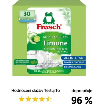 Frosch EKO Tablety do myčky citron