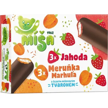 Zmrzlina Míša Multipack ovocných nanuků (6×55 ml)