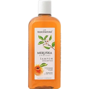 Šampon Manufaktura Regenerační šampon na suché a poškozené vlasy Meruňka