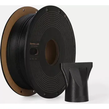 3D tisk Bambu Lab filament PPA-CF, with spool, 0.75kg | Černá