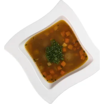 Hotové jídlo Hovězí vývar s játrovými knedlíčky od Jana Bureše (1 porce)