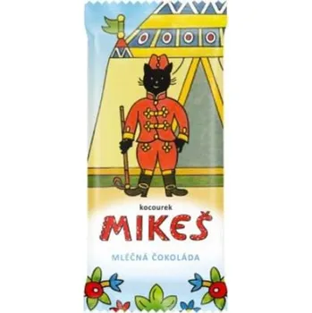 Čokoláda Carla Kocourek Mikeš mléčná čokoláda