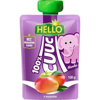 Hello Cuuc 100% ovocná přesnídávka s mangem kapsička