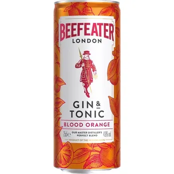 Nápoj Beefeater Blood Orange s tonicem 4,9% obj.