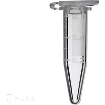 Laboratorní baňka Mikrozkumavka (typ Eppendorf) UltraClear | SSI (Objem (ml): 0,5, Barva: modrá, Balení (ks): 1000)