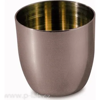 Laboratorní baňka Kelímek z nerezu (Zboží: Víčko, Objem kelímku (ml): 25, Průměr kelímku (mm): 35, Výška kelímku (mm): 35, Balení (ks): 1)