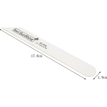 NailSunShine PILNÍK BÍLÝ 80/100