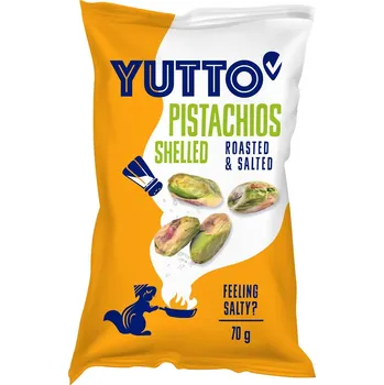 Yutto Kalifornské loupané pistácie pražené a solené