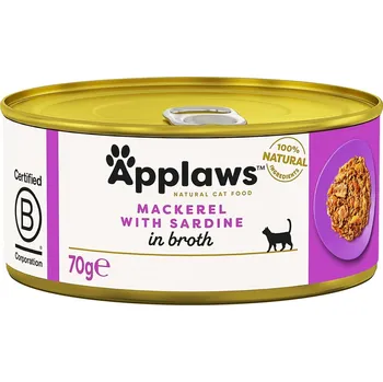 Krmivo pro kočku Applaws Cat konzerva makrela a sardinky pro kočky